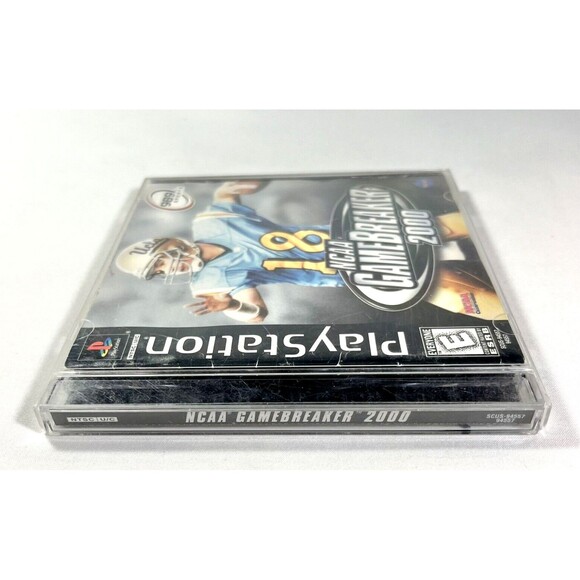 NCAA Game Breaker 2000 PS1 PlayStation 1 Complete with Manual Tested - Picture 2 of 9